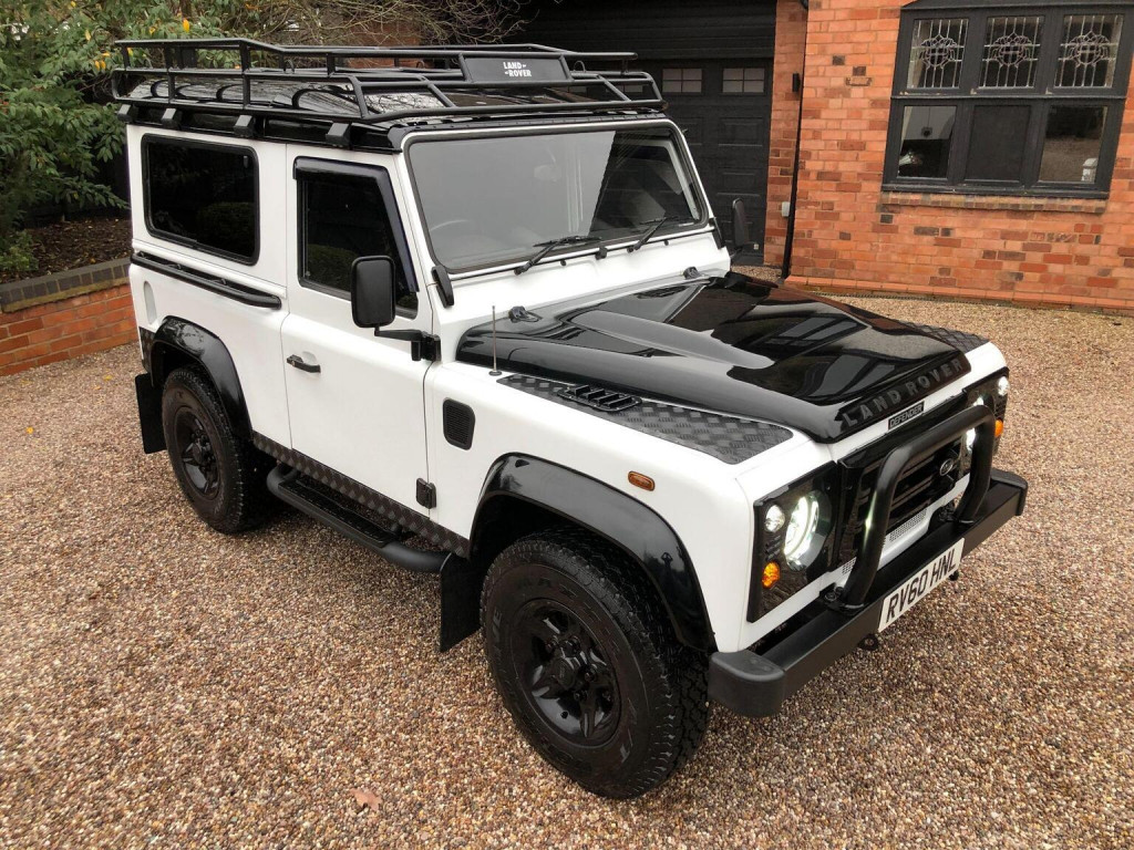 SOLD - Used LAND ROVER DEFENDER 90 2010 White in Walsall, Staffordshire ...